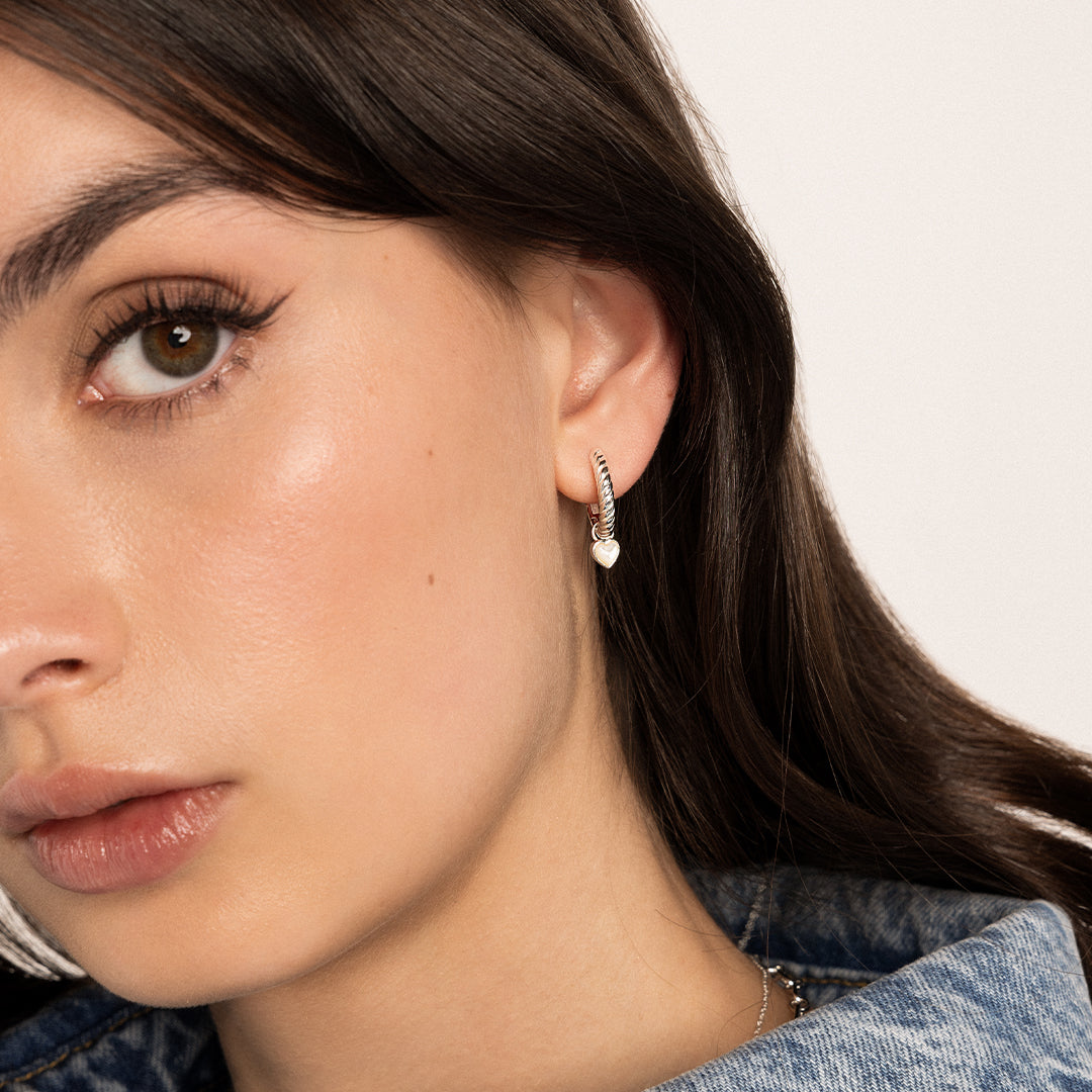 Devote Heart Rope Hoops