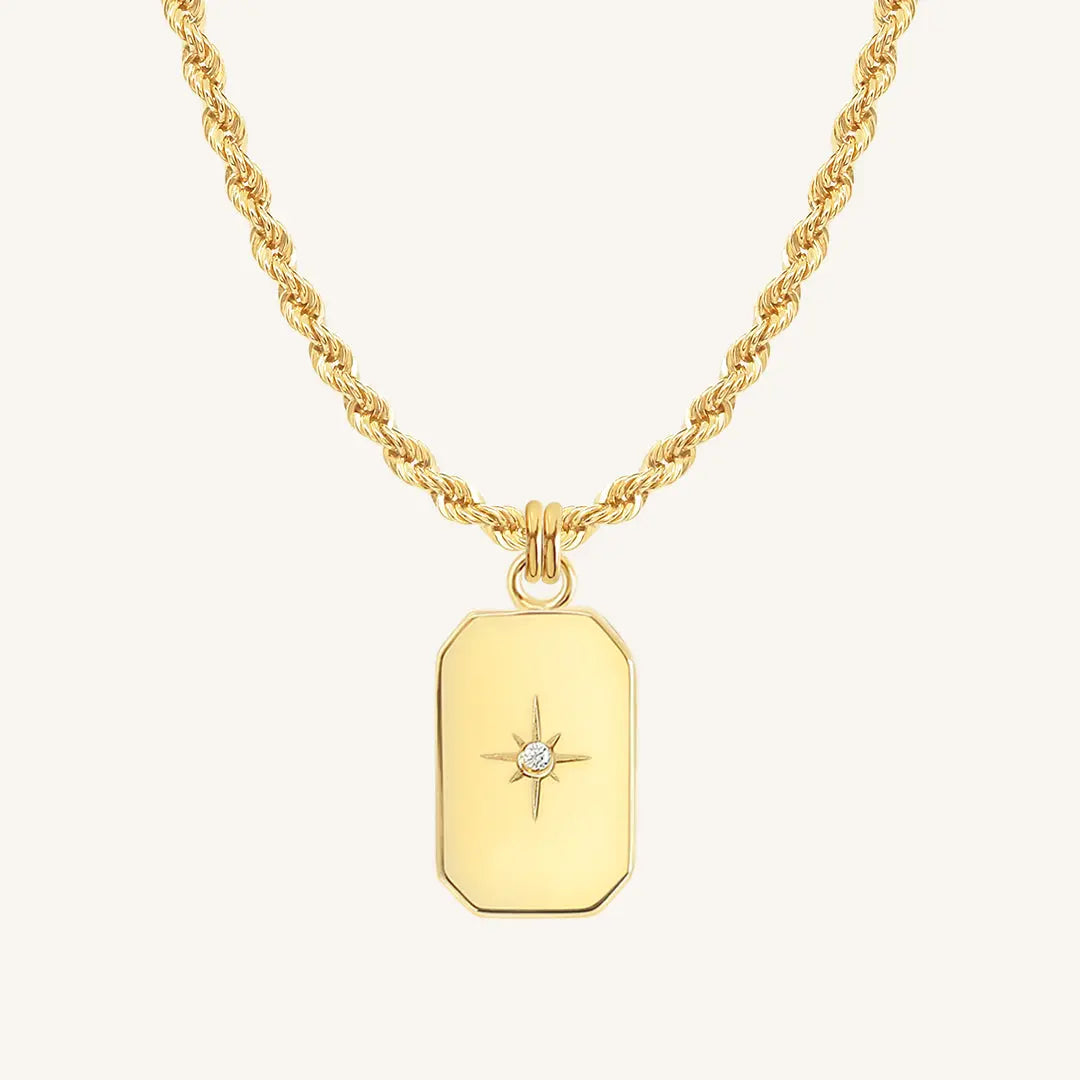 The Rope-GOLD Illustrate Amada Necklace by Francesca Jewellery from the Necklaces Collection.