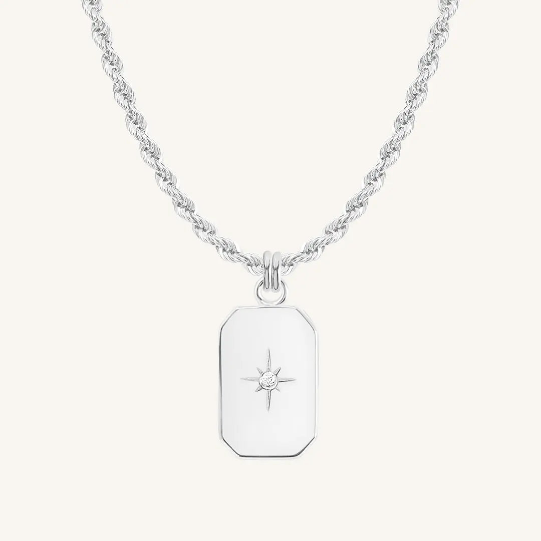 The Rope-SILVER Illustrate Amada Necklace by Francesca Jewellery from the Necklaces Collection.