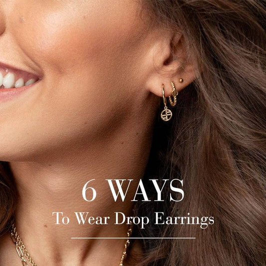 6 Ways To Wear Drop Earrings
