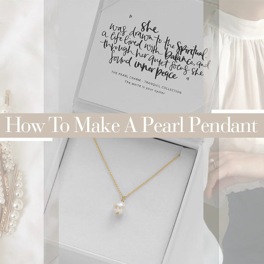 How to Make a Pearl Pendant