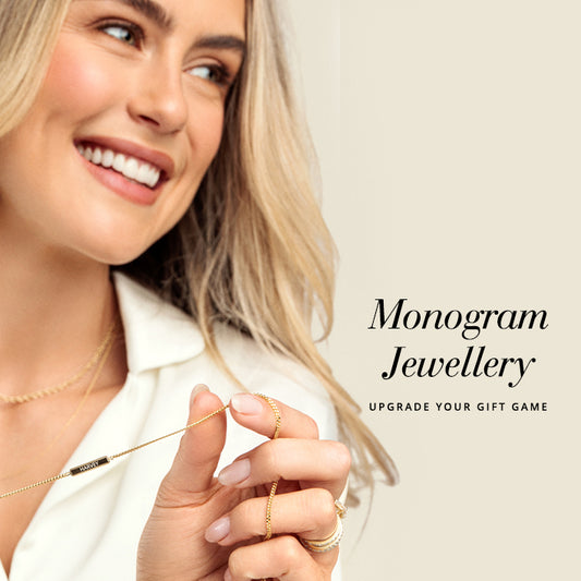 5 Ways To Upgrade Your Gift Game with Monogram Jewellery