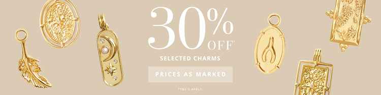 EOFY 30% off Charms Collection