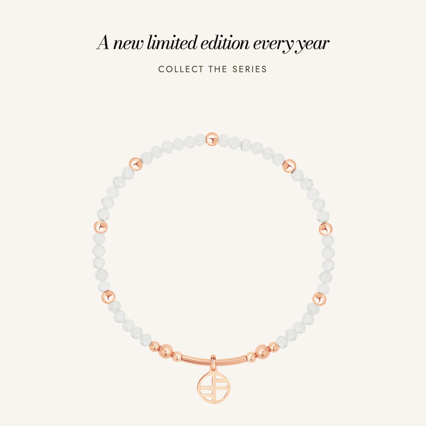 Be Hers Awareness Bracelet: a new limited edition every year