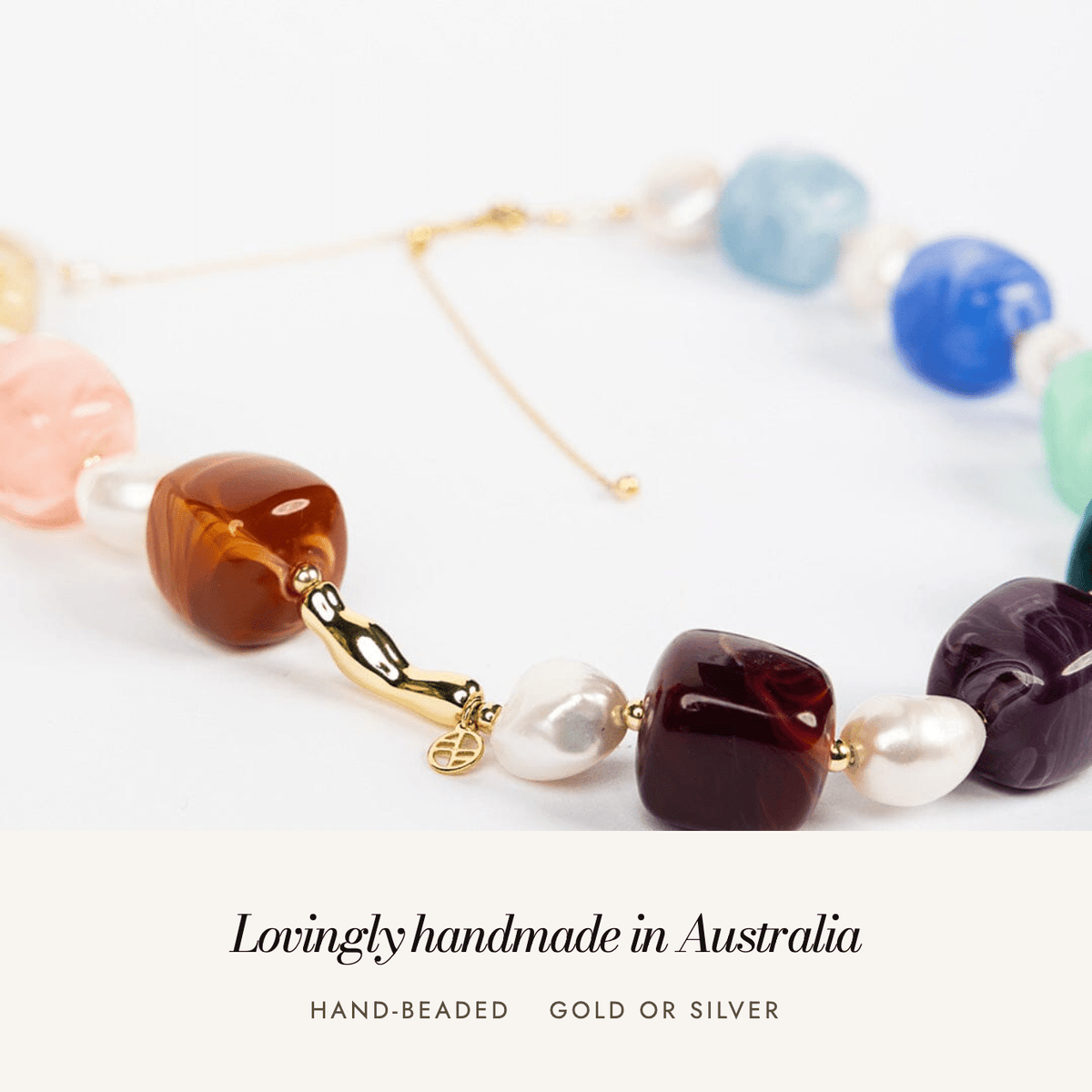 Amalfi Necklace: lovingly handmade in Australia