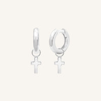 Cross Plain Hoops