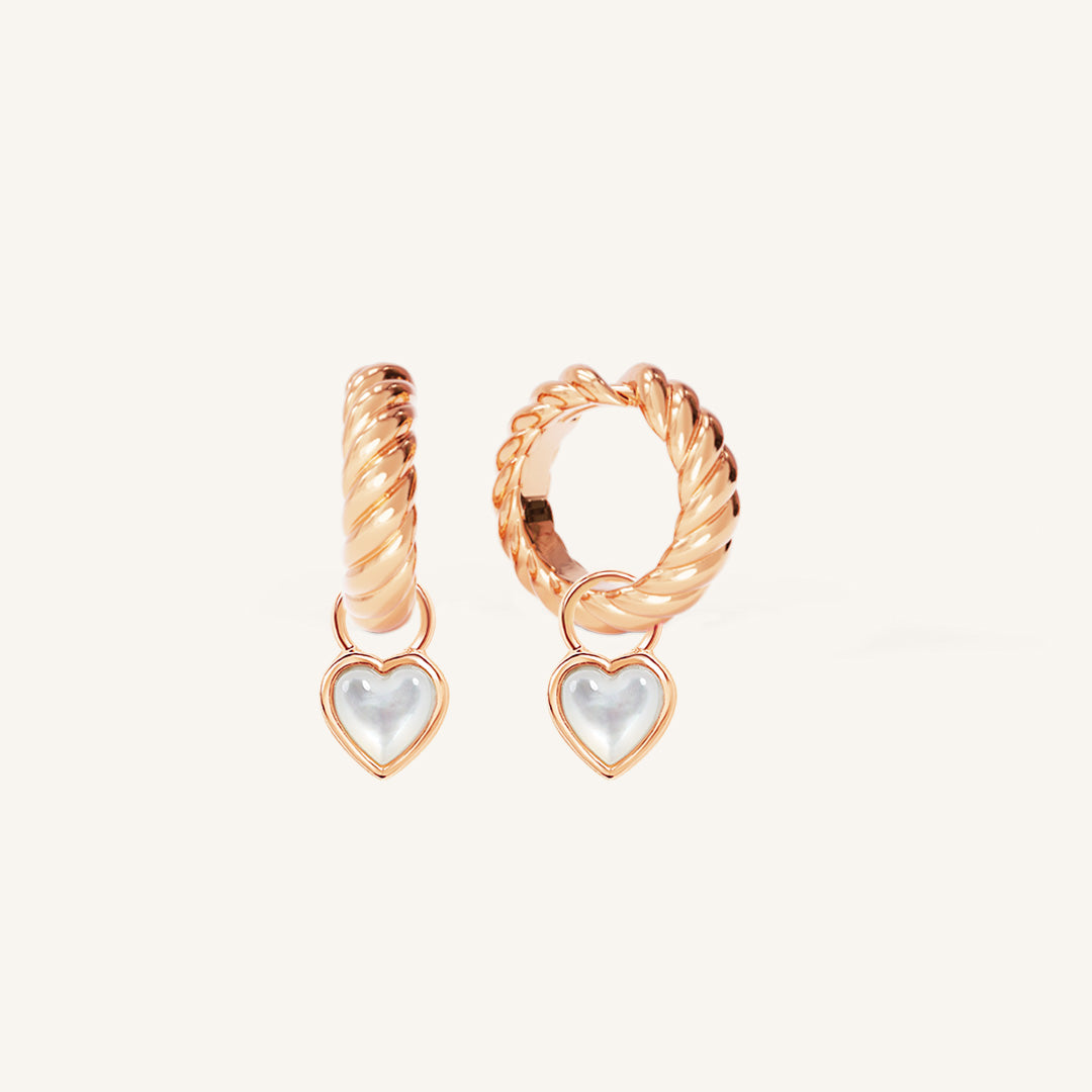 Devote Heart Rope Hoops