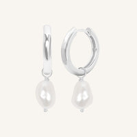Keshi Pearl Hoops - Stone of Potential