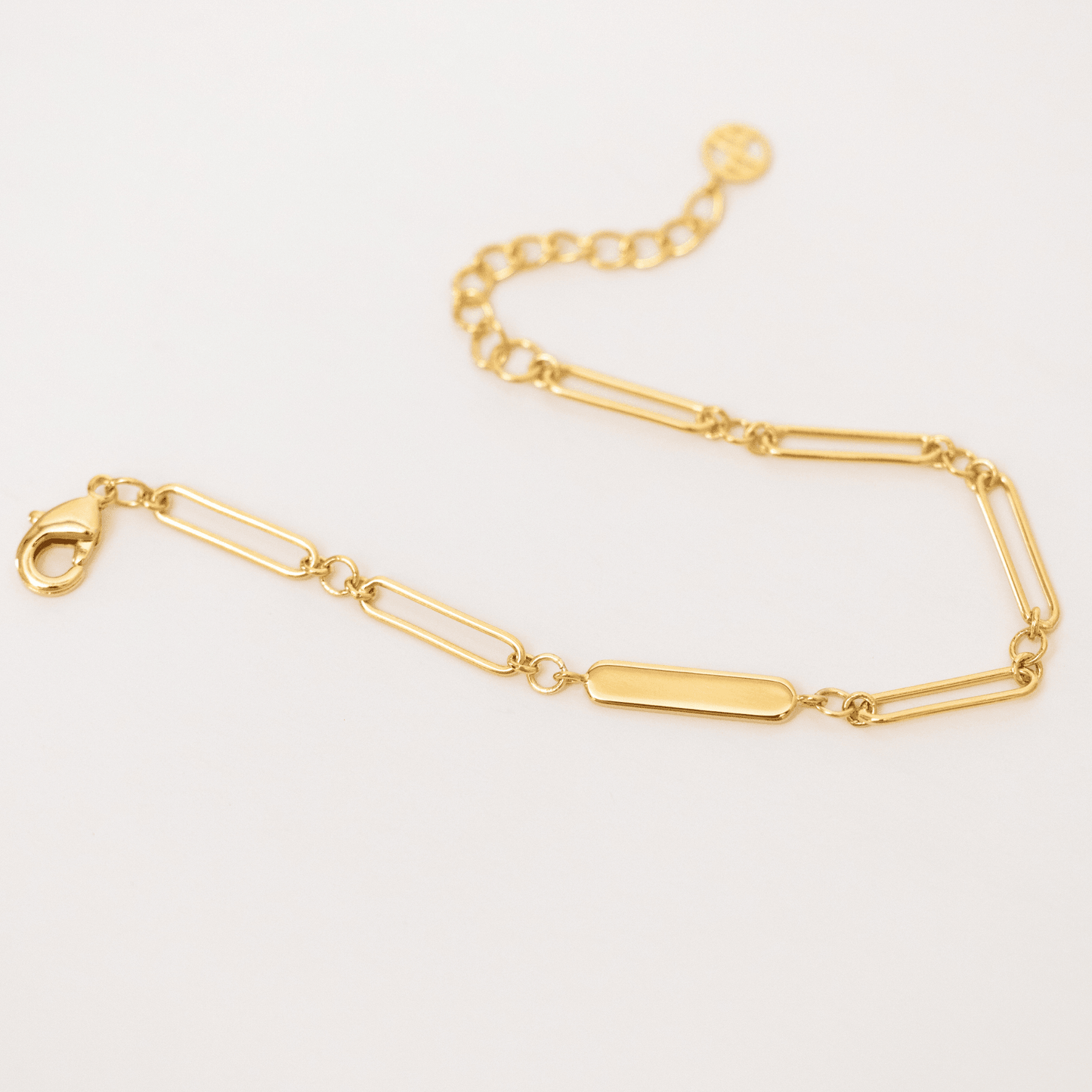 Mini Me Etch Chain Bracelet 1 Panel