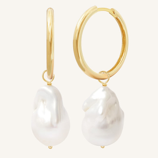 Vienna Pearl Hoops