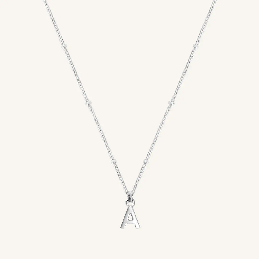 The    Letter Necklace Bobble Chain by  Francesca Jewellery from the Necklaces Collection.
