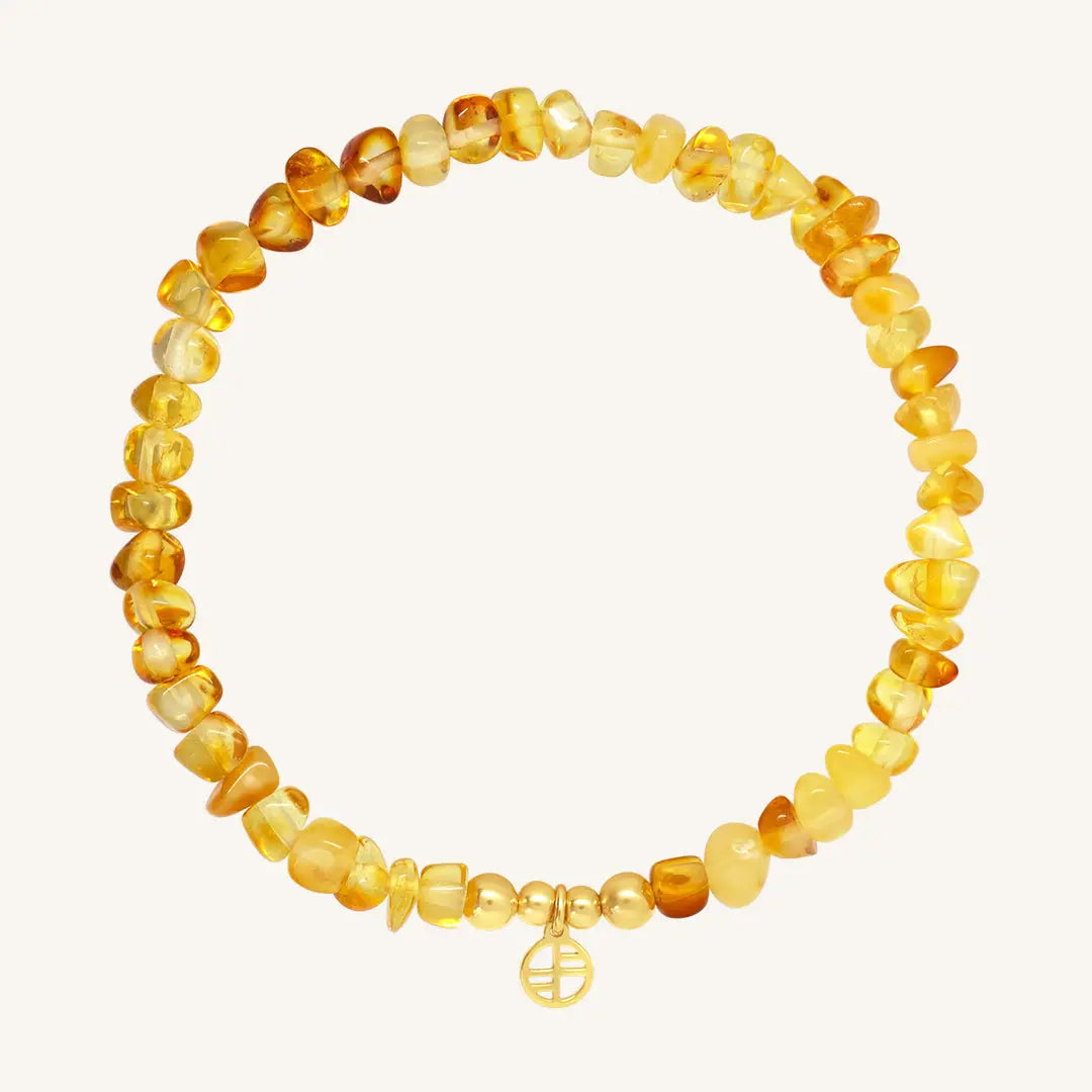 The  GOLD-L  Abundance Bracelet by  Francesca Jewellery from the Bracelets Collection.