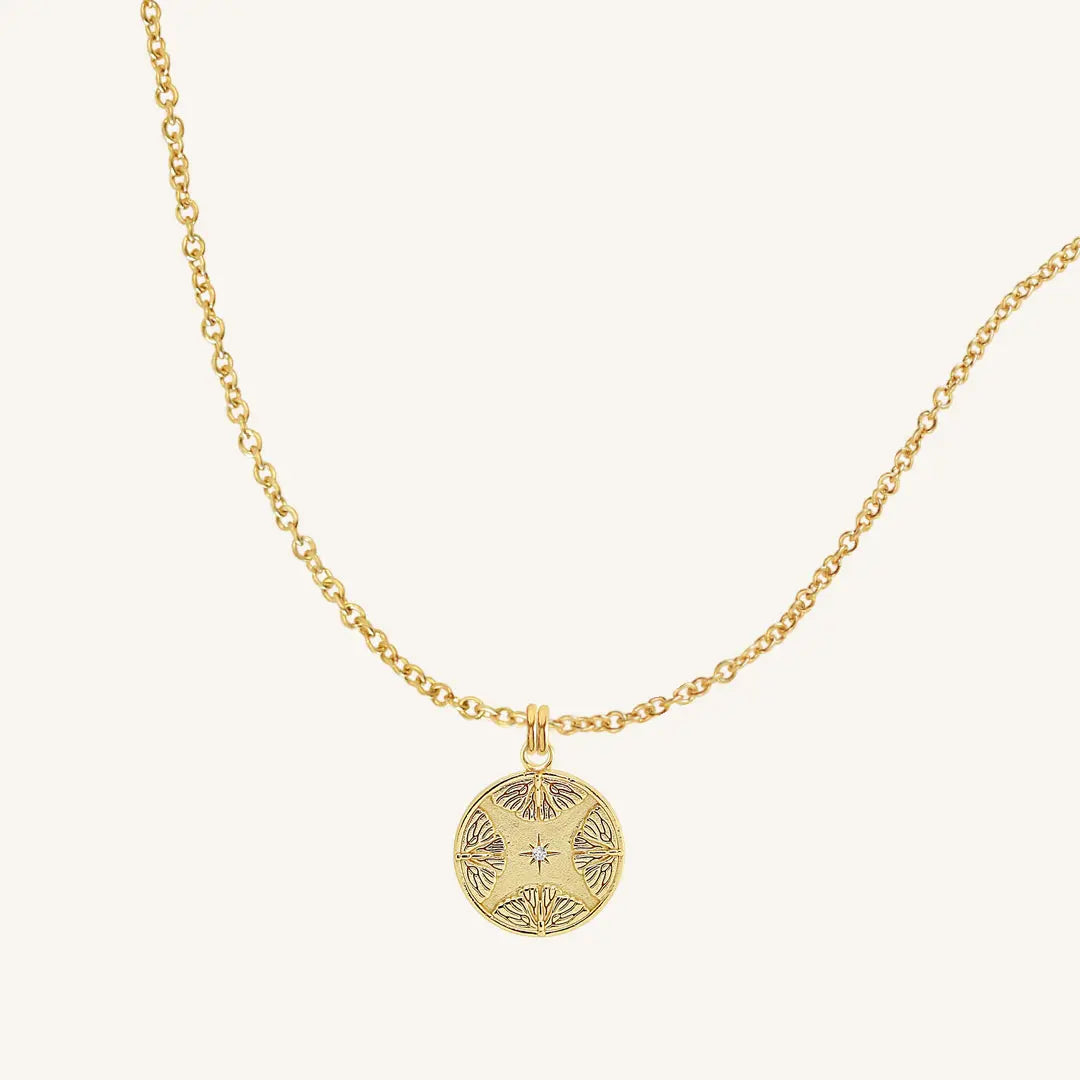 The  GOLD-Plain  Abundance Necklace by  Francesca Jewellery from the Necklaces Collection.
