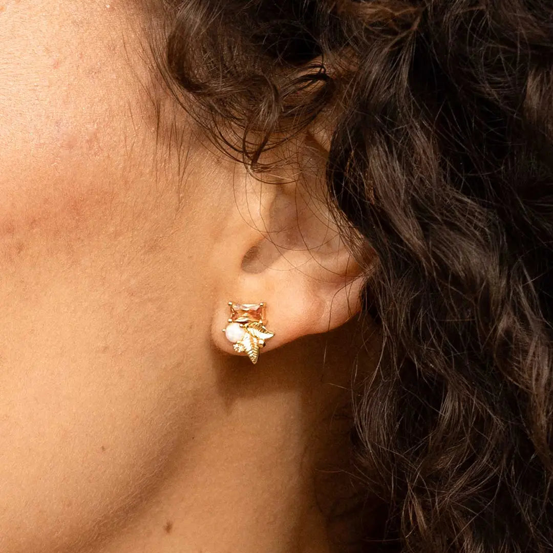 The    Abundance Studs by  Francesca Jewellery from the Earrings Collection.