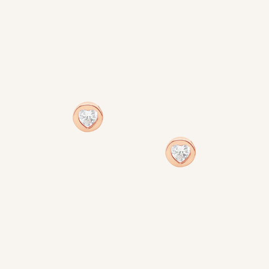 Adore Clear Studs