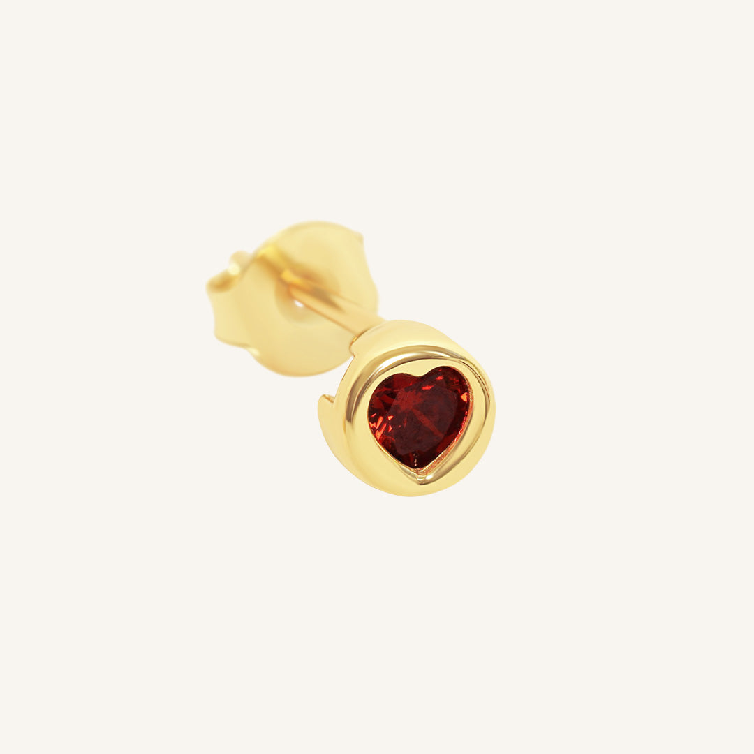Adore Garnet Studs