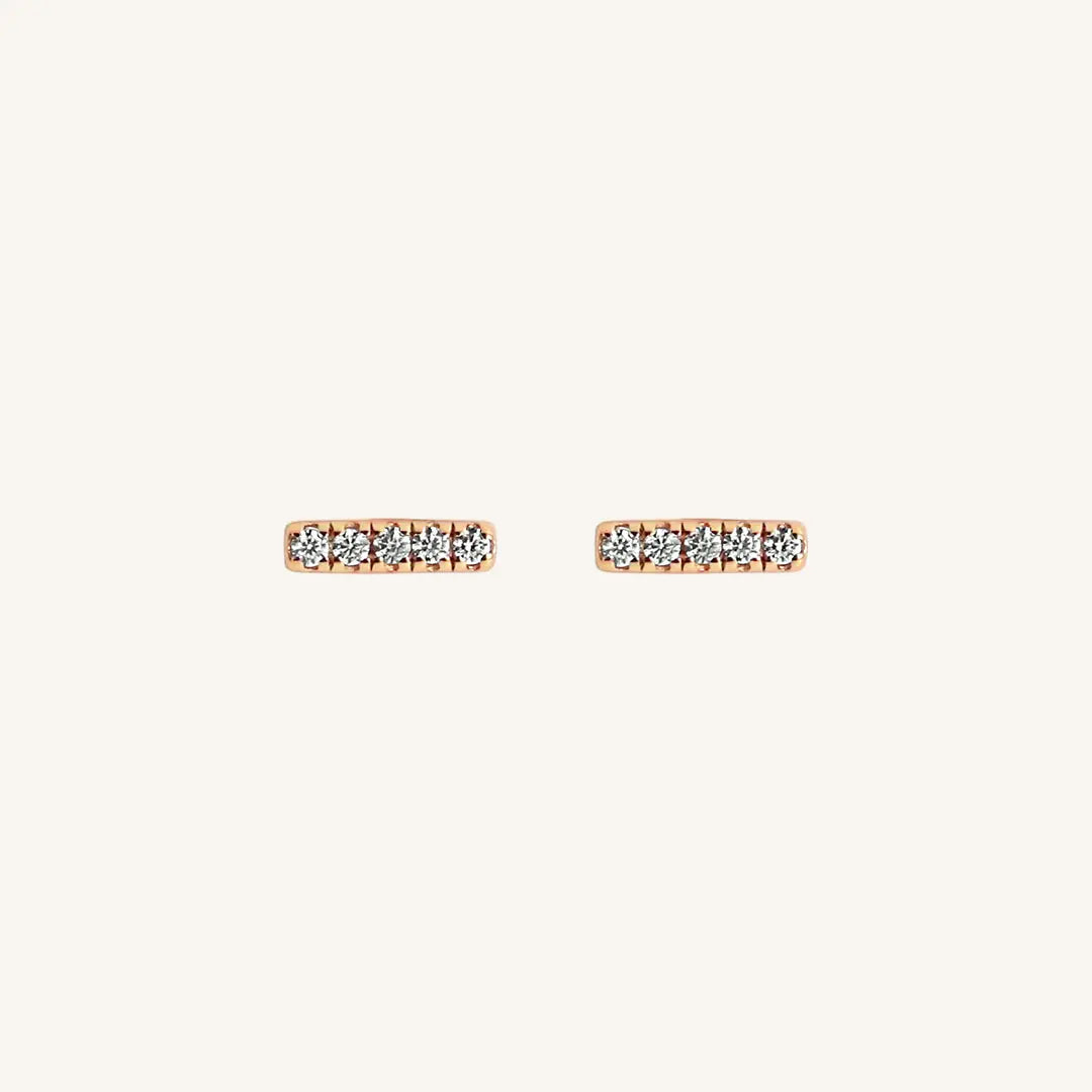 The  ROSE  Catie Studs by  Francesca Jewellery from the Earrings Collection.