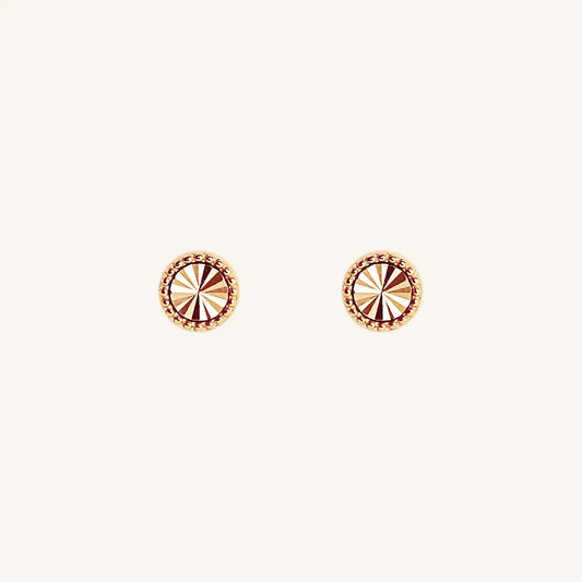 The  ROSE  Sol Studs by  Francesca Jewellery from the Earrings Collection.