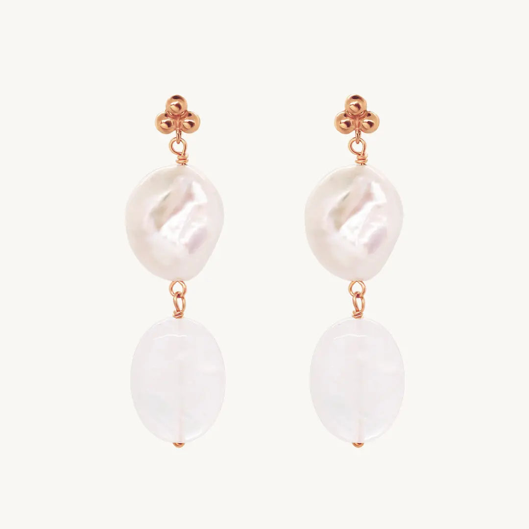 The  ROSE  Amelie Earrings by  Francesca Jewellery from the Earrings Collection.
