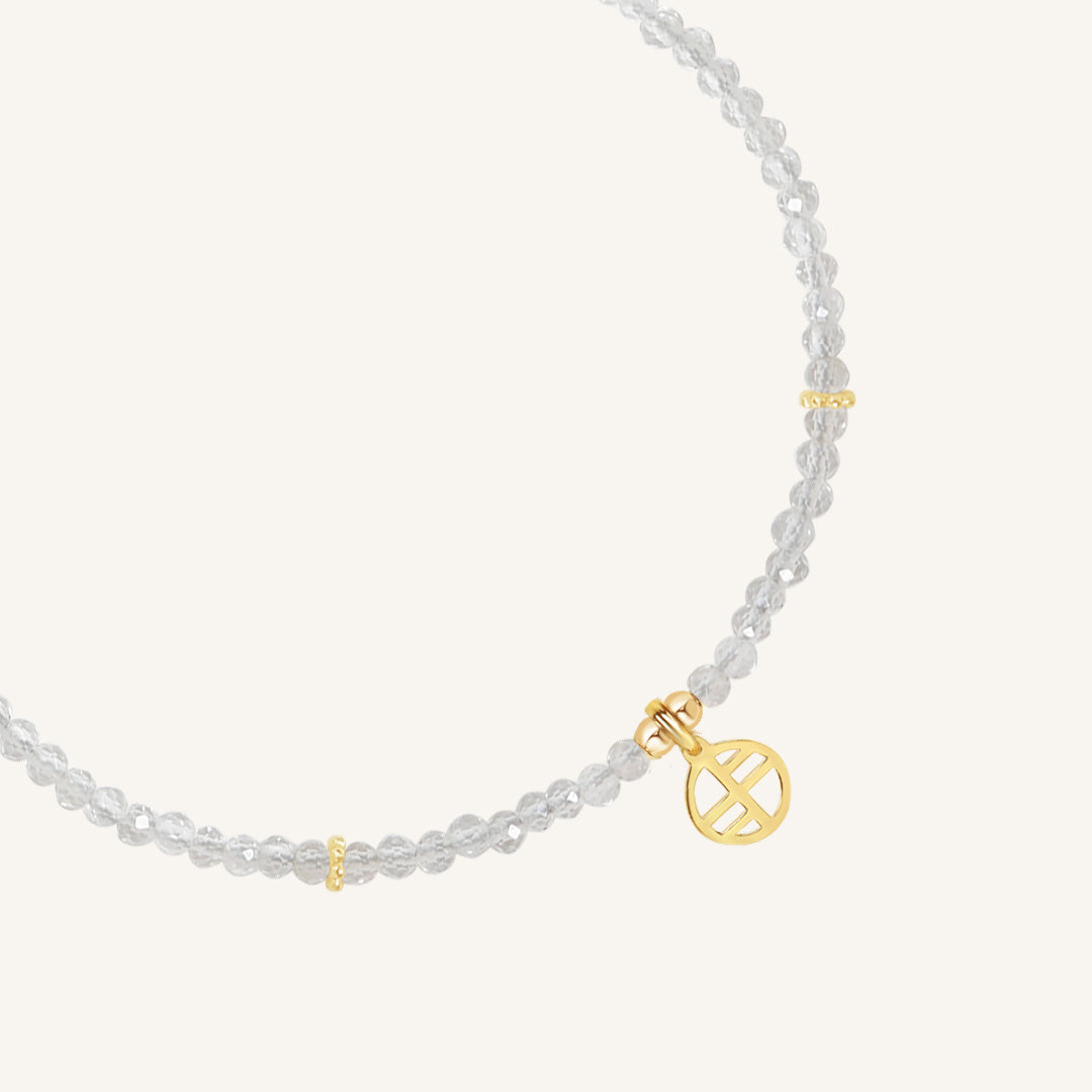 April Birthstone Necklace