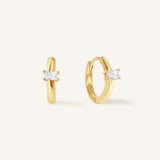 Birthstone Huggies