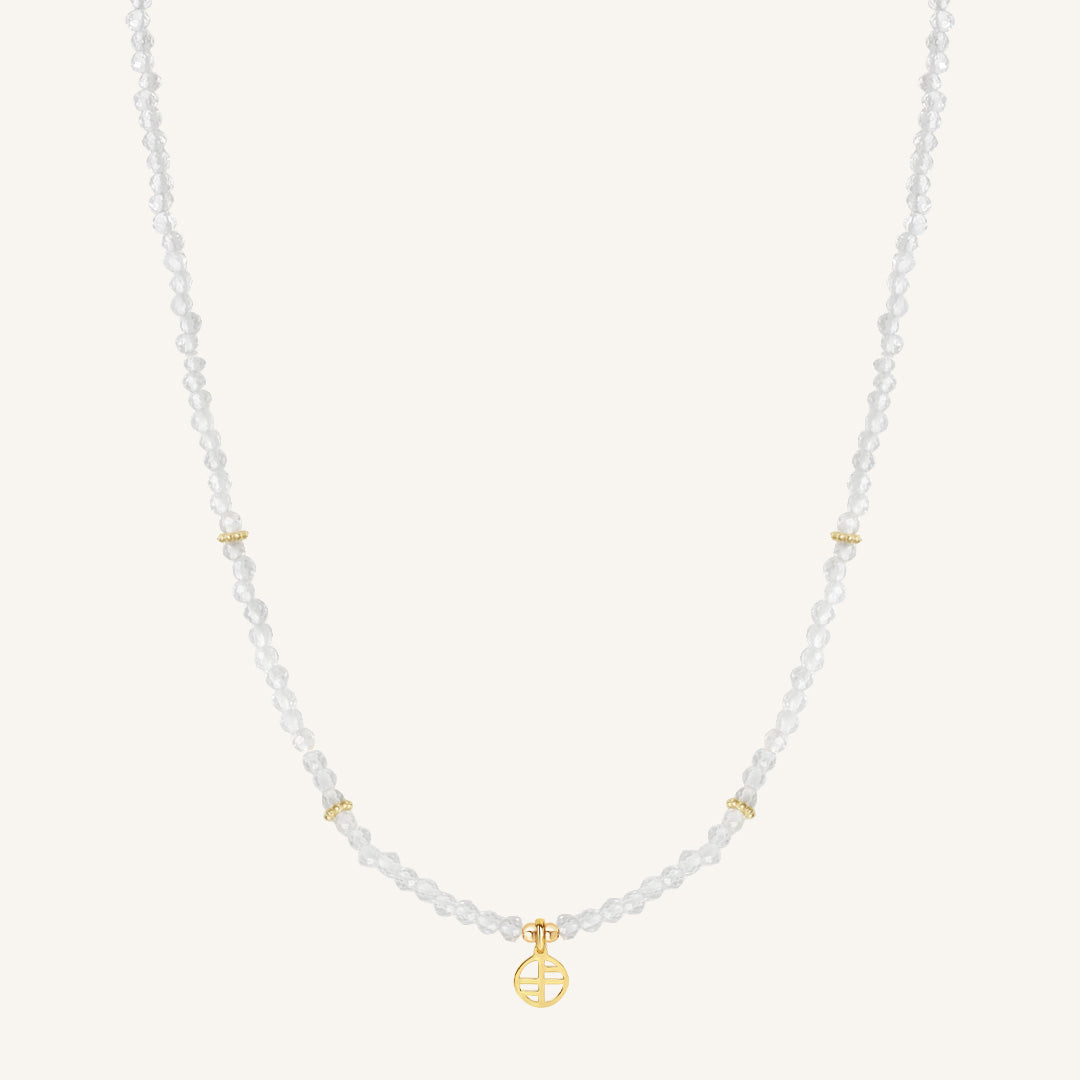 April Birthstone Necklace