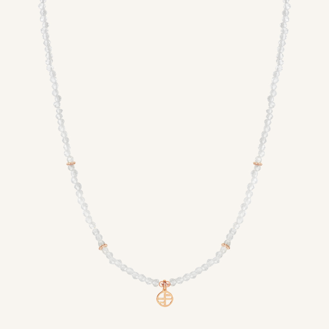 April Birthstone Necklace