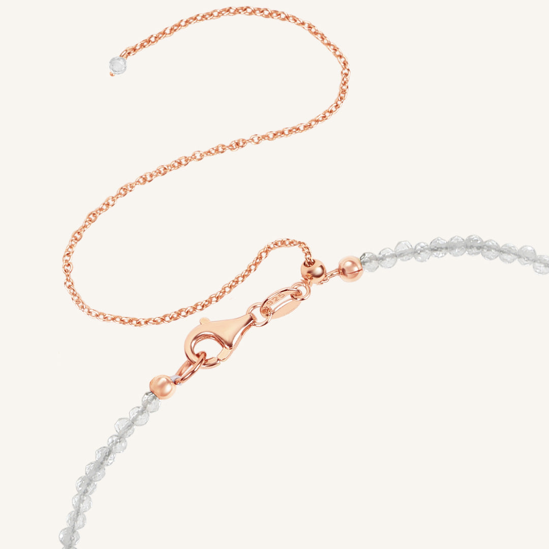 April Birthstone Necklace