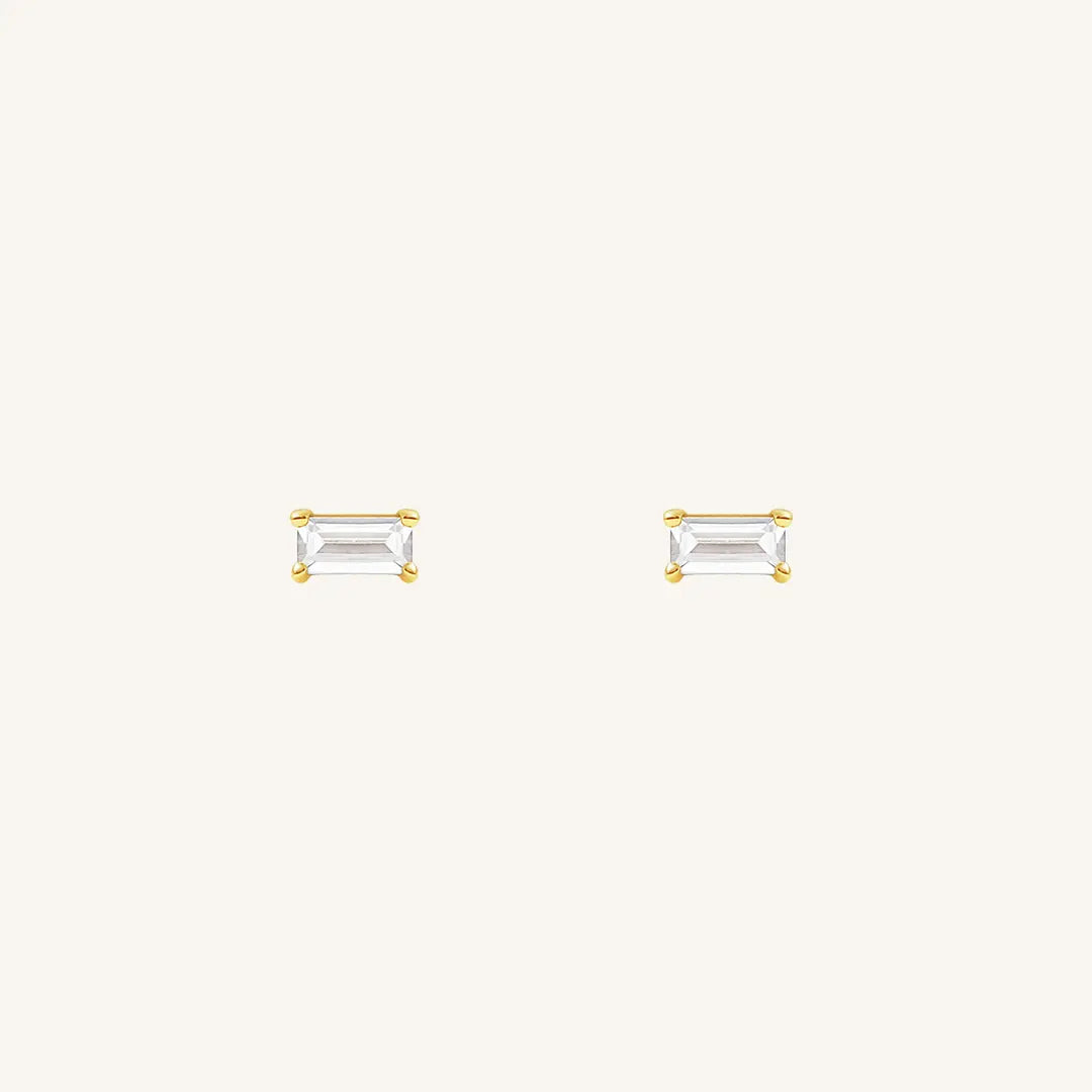 The  GOLD  Astra Studs by  Francesca Jewellery from the Earrings Collection.
