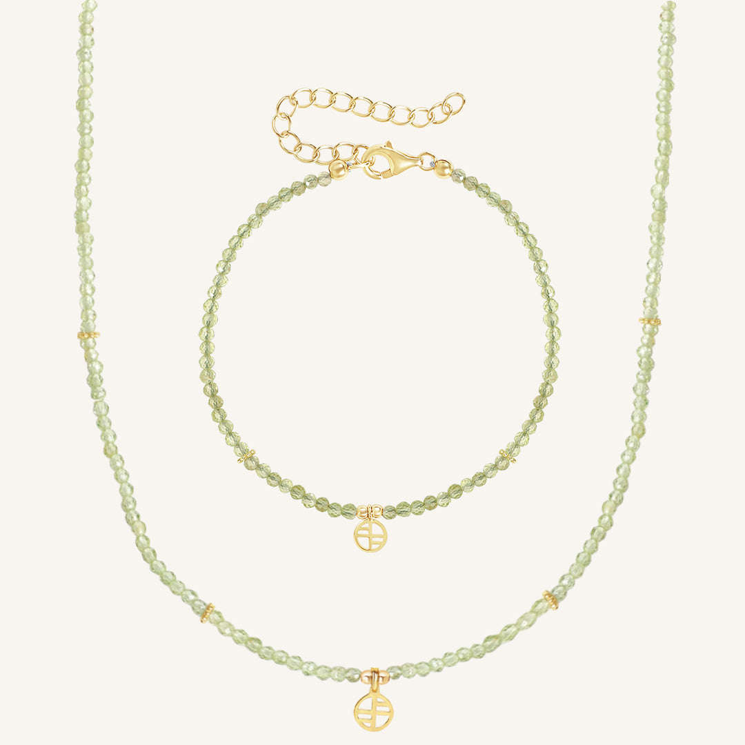 August Birthstone Set