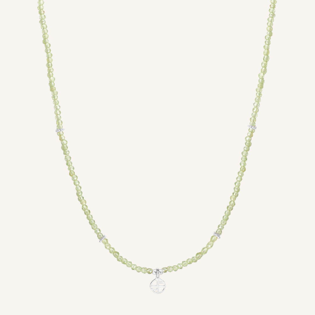 August Birthstone Necklace