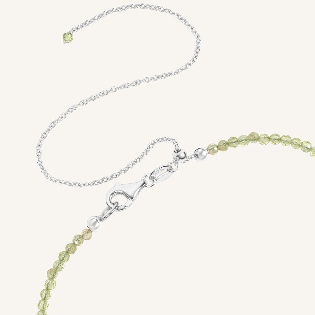 August Birthstone Necklace