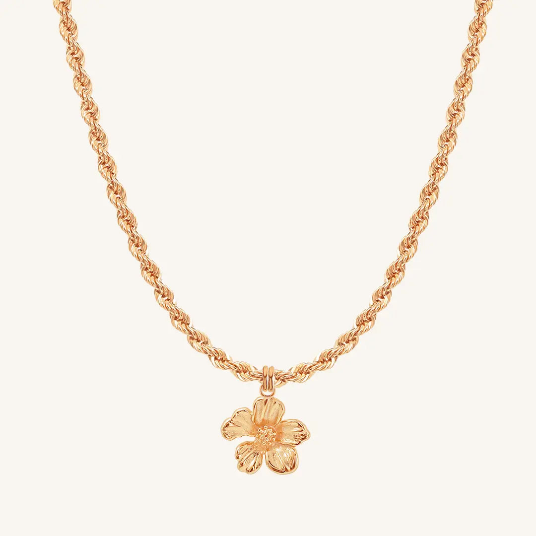 The  ROSE-Rope  Azalea Necklace by  Francesca Jewellery from the Necklaces Collection.