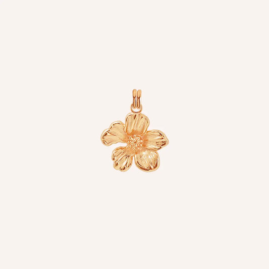 The  ROSE  Azalea Charm by  Francesca Jewellery from the Charms Collection.