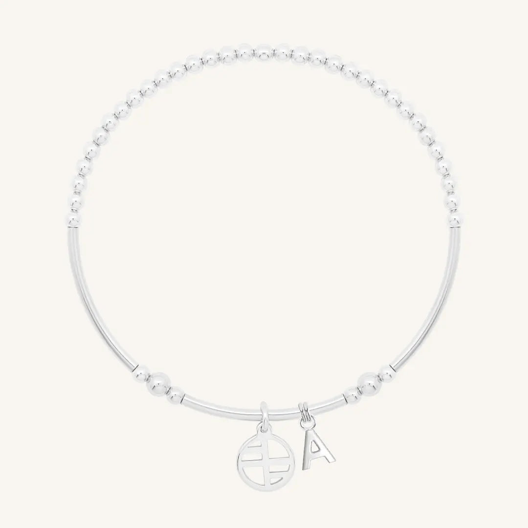 The    Letter Charm by  Francesca Jewellery from the Charms Collection.