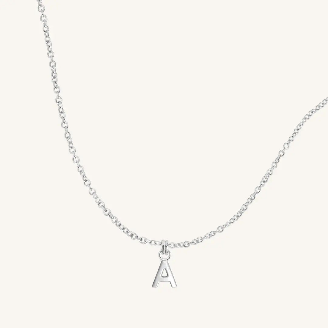 The    Letter Necklace Plain Chain by  Francesca Jewellery from the Necklaces Collection.