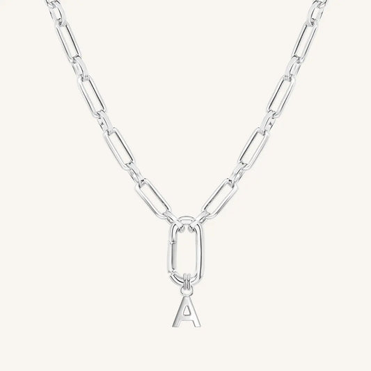 The    Letter Necklace Link Chain by  Francesca Jewellery from the Necklaces Collection.