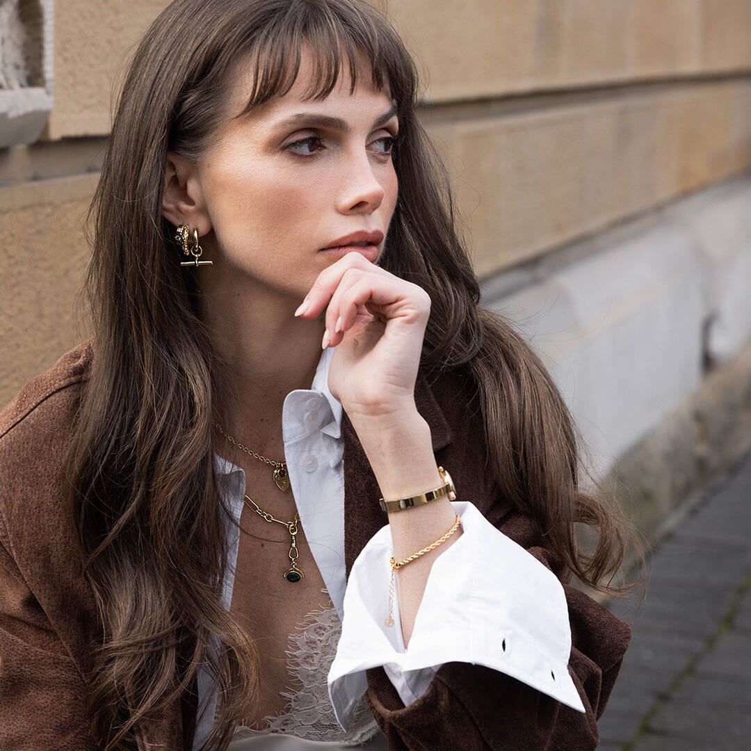 Etta T-Bar Hoops