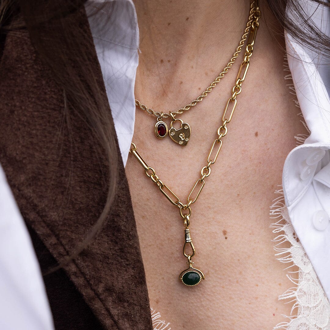 Delilah Heart Pendant Necklace