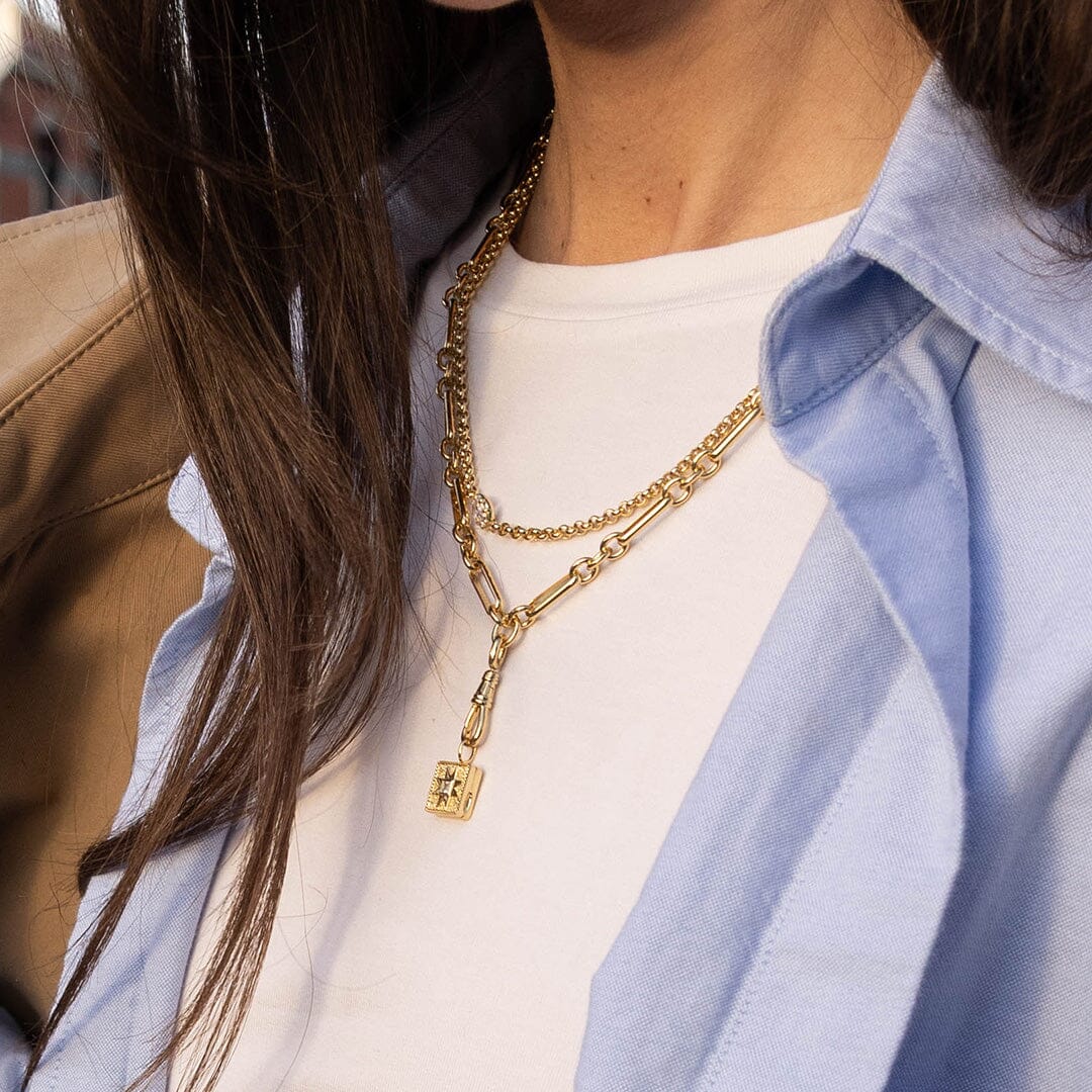 Margot Photo Locket Fob Necklace