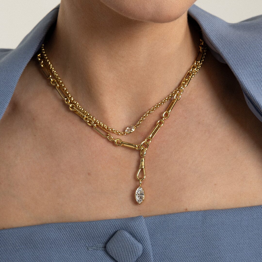 Vera Pendant Fob Necklace