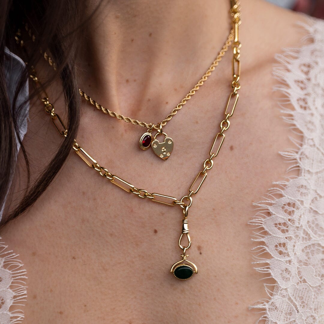 Delilah Heart Pendant Necklace