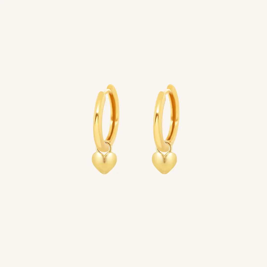 The  GOLD-Ari  Behold Plain Hoops by  Francesca Jewellery from the Earrings Collection.