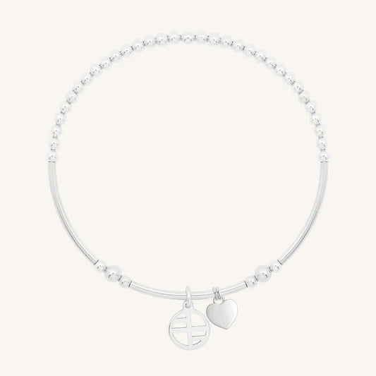 The  SILVER-L  Mini Behold Bracelet by  Francesca Jewellery from the Bracelets Collection.