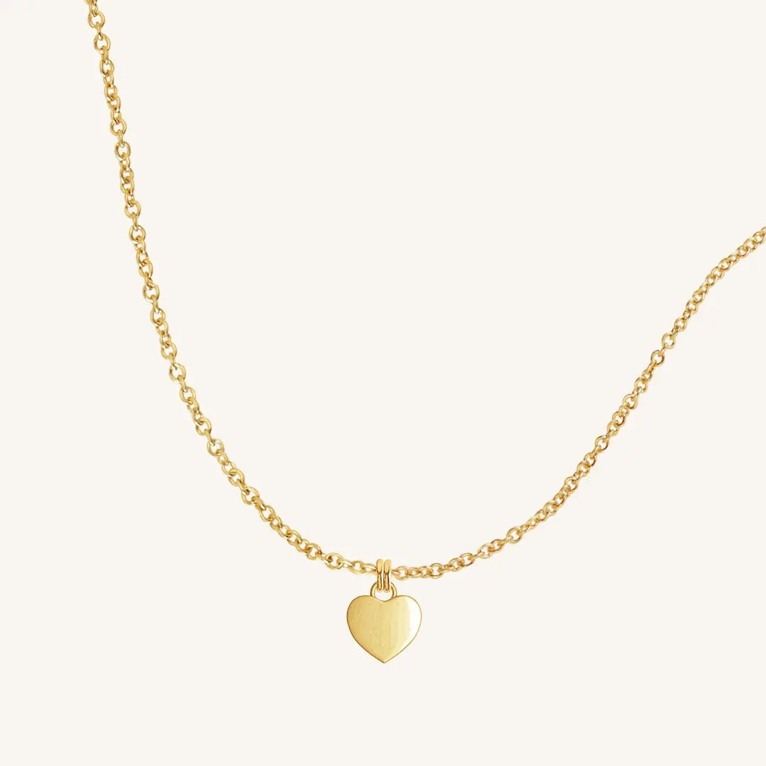 The  GOLD-Plain Mini Behold Necklace (Necklaces) -  Francesca Jewellery