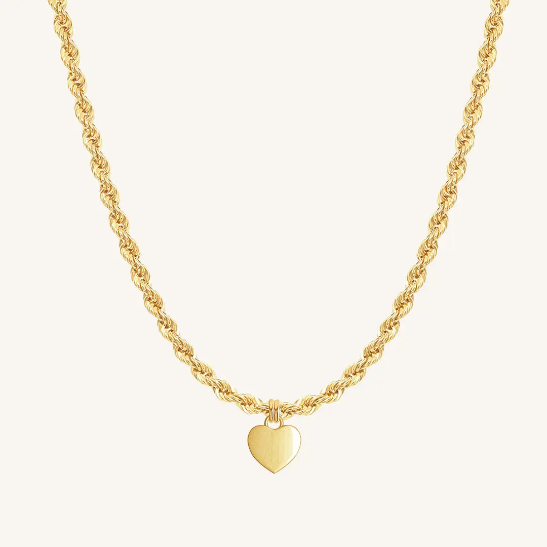 The  GOLD-Rope Mini Behold Necklace (Necklaces) -  Francesca Jewellery