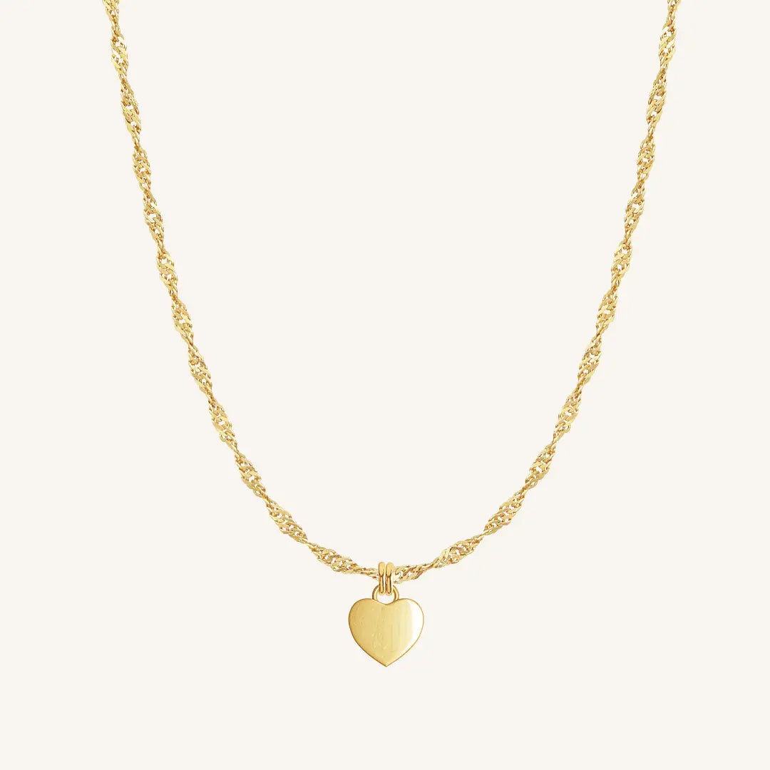 The  GOLD-Entwine Mini Behold Necklace (Necklaces) -  Francesca Jewellery