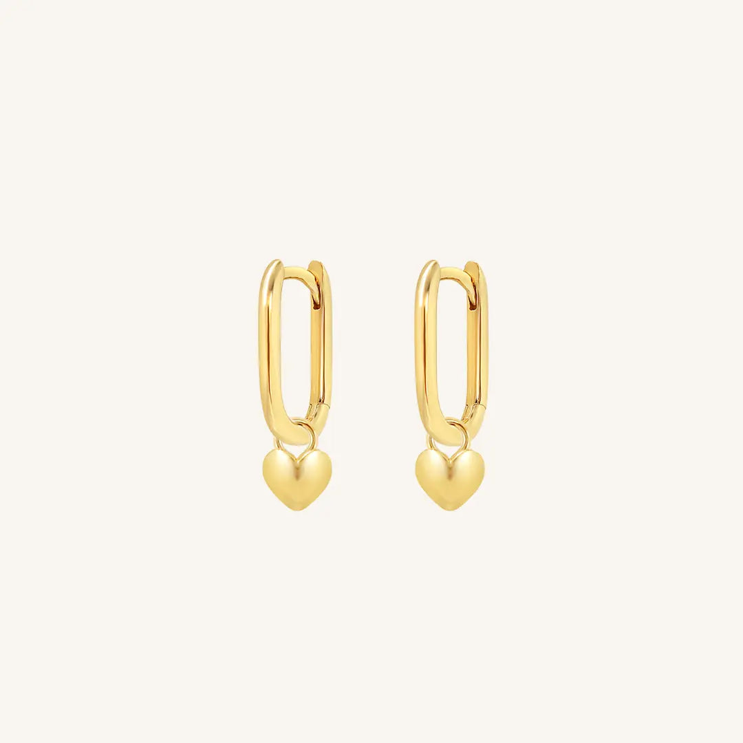 The  GOLD  Behold Marley Hoops by  Francesca Jewellery from the Earrings Collection.