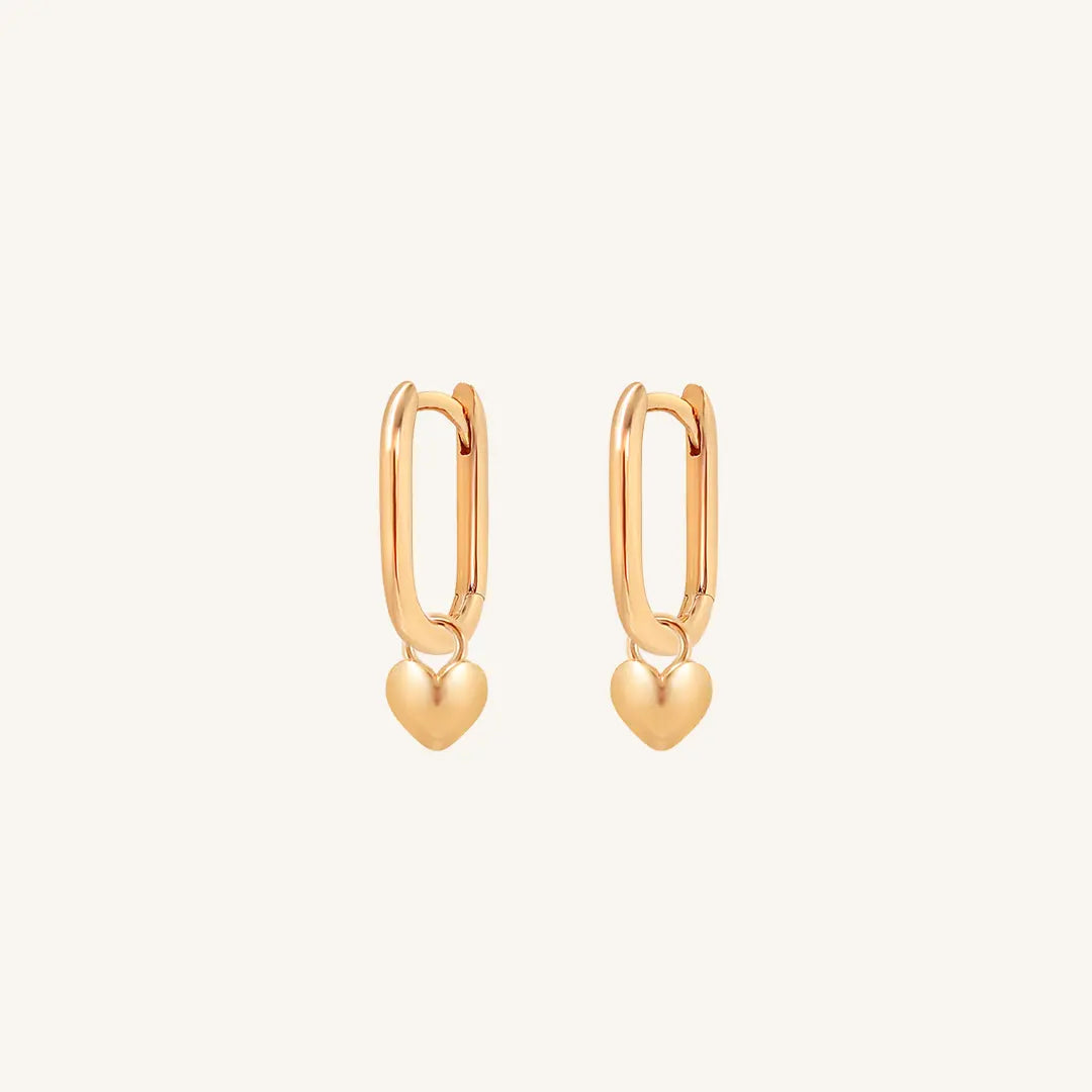 The  ROSE  Behold Marley Hoops by  Francesca Jewellery from the Earrings Collection.
