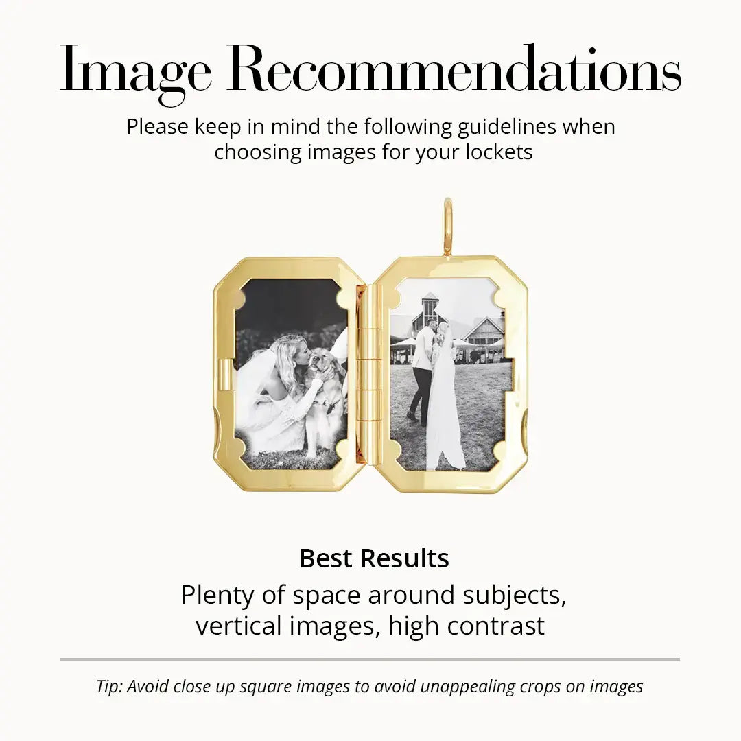 Bevel Photo Locket